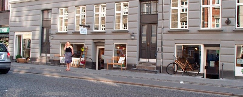 facade ud til vej