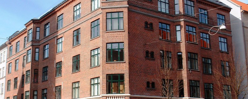 rødt murstensbyggeri